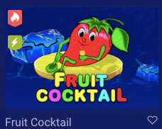 Игровой автомат Fruit Cocktail играть